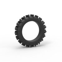 Diecast offroad tire 13 Scale 1 to 25 - Thumbnail 1