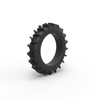 Diecast offroad tire 13 Scale 1 to 25 - Thumbnail 2