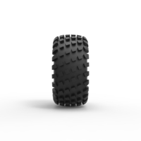 Diecast offroad tire 14 Scale 1 to 25 - Thumbnail 4