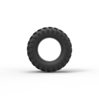 Diecast offroad tire 14 Scale 1 to 25 - Thumbnail 5