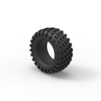 Diecast offroad tire 14 Scale 1 to 25 - Thumbnail 7