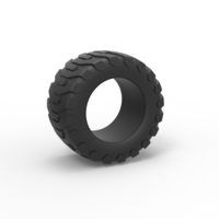 Diecast offroad tire 15 Scale 1 to 25 - Thumbnail 1