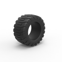 Diecast offroad tire 15 Scale 1 to 25 - Thumbnail 2