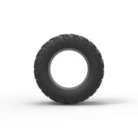 Diecast offroad tire 15 Scale 1 to 25 - Thumbnail 5