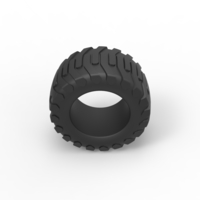 Diecast offroad tire 15 Scale 1 to 25 - Thumbnail 6