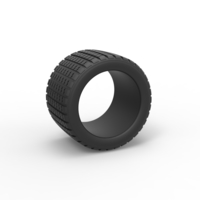 Diecast offroad tire 16 Scale 1 to 10 - Thumbnail 1