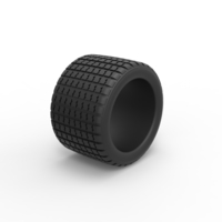 Diecast offroad tire 16 Scale 1 to 10 - Thumbnail 2