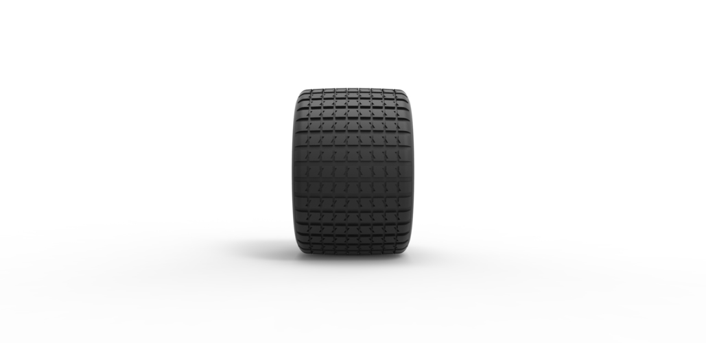 Diecast offroad tire 16 Scale 1 to 10 3D Print 470520