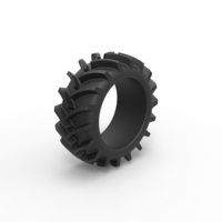 Diecast offroad tire 17 Scale 1 to 25 - Thumbnail 2