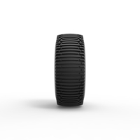 Diecast Trom tire 4 Scale 1 to 25 - Thumbnail 4