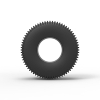 Diecast Trom tire 4 Scale 1 to 25 - Thumbnail 5