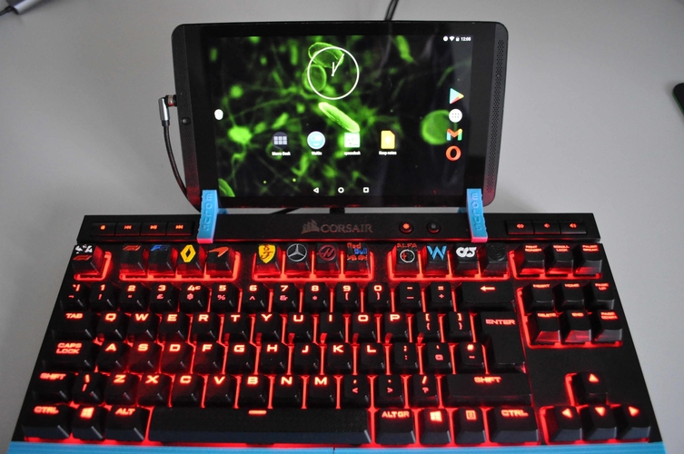 Tablet/phone support for Corsair K63