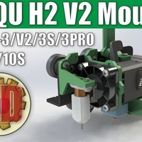 Biqu H2 Mount for Ender-3/V2/3S/3PRO and CR-10/10S - Thumbnail 4
