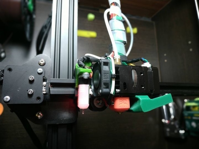 Biqu H2 Mount for Ender-3/V2/3S/3PRO and CR-10/10S 3D Print 470570