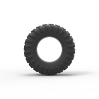 Diecast offroad tire 18 Scale 1 to 25 - Thumbnail 5