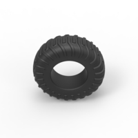 Diecast offroad tire 18 Scale 1 to 25 - Thumbnail 6