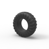 Diecast offroad tire 18 Scale 1 to 25 - Thumbnail 7