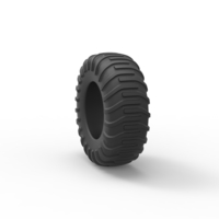 Diecast offroad tire 18 Scale 1 to 25 - Thumbnail 8
