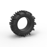 Diecast offroad tire 19 Scale 1 to 25 - Thumbnail 1