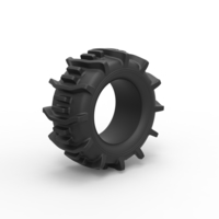 Diecast offroad tire 19 Scale 1 to 25 - Thumbnail 2