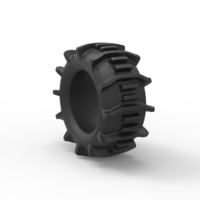 Diecast offroad tire 19 Scale 1 to 25 - Thumbnail 8