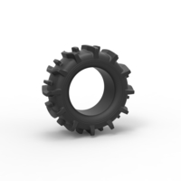 Diecast offroad tire 20 Scale 1 to 25 - Thumbnail 1