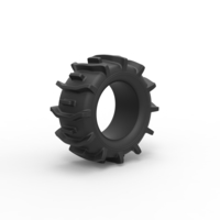 Diecast offroad tire 20 Scale 1 to 25 - Thumbnail 2