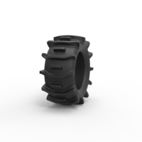 Diecast offroad tire 20 Scale 1 to 25 - Thumbnail 3