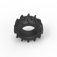Diecast offroad tire 20 Scale 1 to 25 - Thumbnail 6