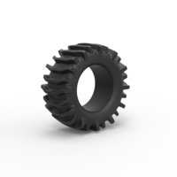 Diecast offroad tire 21 Scale 1 to 25 - Thumbnail 2