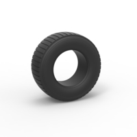 Diecast offroad tire 22 Scale 1 to 25 - Thumbnail 1