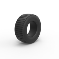 Diecast offroad tire 22 Scale 1 to 25 - Thumbnail 2