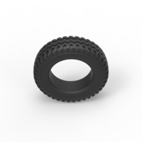 Diecast offroad tire 23 Scale 1 to 10 - Thumbnail 6