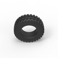 Diecast offroad tire 24 Scale 1 to 10 - Thumbnail 6