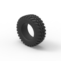 Diecast offroad tire 24 Scale 1 to 10 - Thumbnail 7