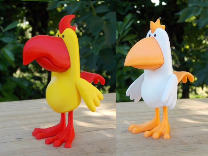 the chickens 3D Print 470888