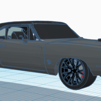 Small '69 Dodge Charger  3D Printing 471083