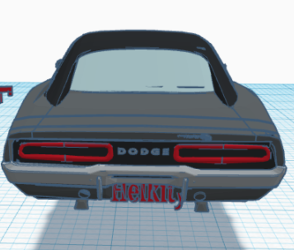 '69 Dodge Charger  3D Print 471084