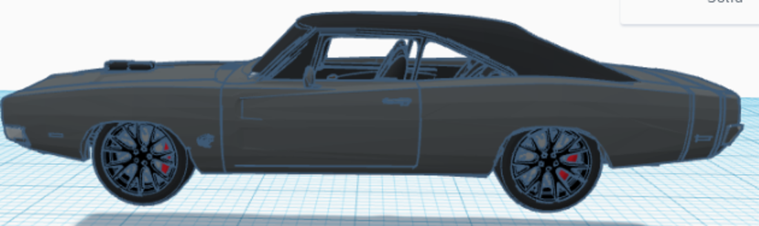 '69 Dodge Charger  3D Print 471085