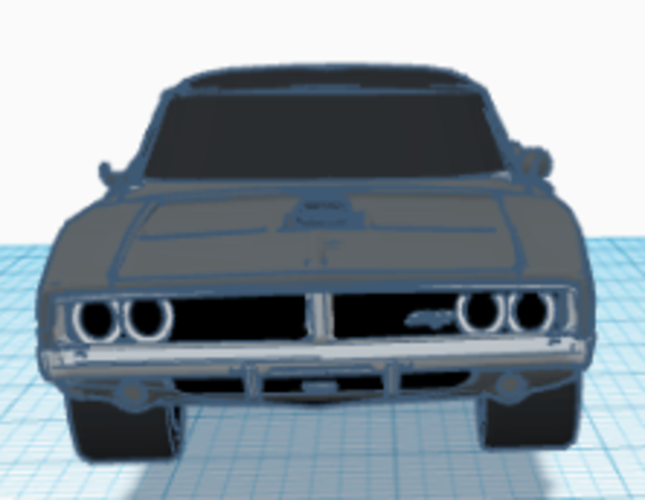 '69 Dodge Charger  3D Print 471086