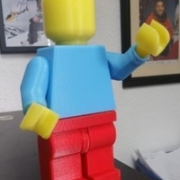 Small Lego Man 5X 3D Printing 471432