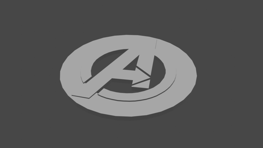 Avengers Coaster  3D Print 471454