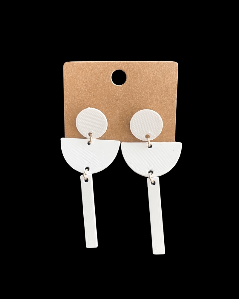 Geometric Minimalist Earrings | Trendy, Cute, Dangle Jewelry