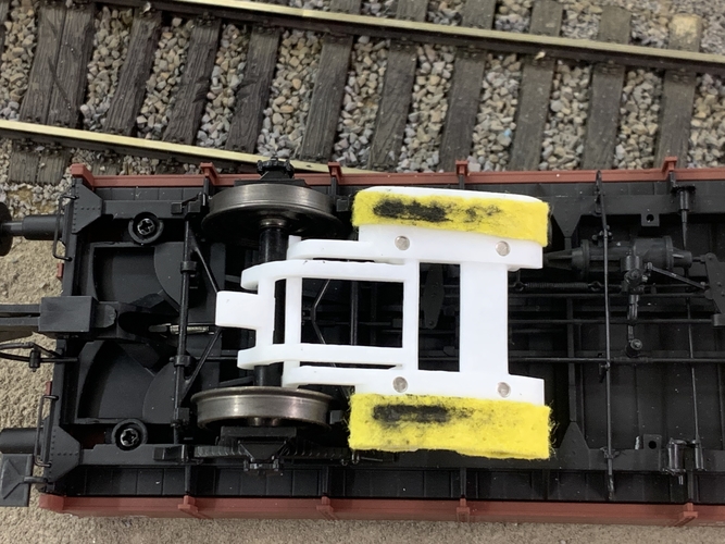 Track cleaner 0 Gauge 1:45 3D Print 471607