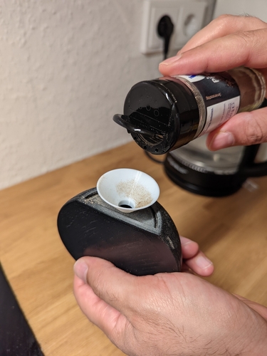 Salt & Pepper Sphere Shaker Set With Invisible Magnet 3D Print 471688