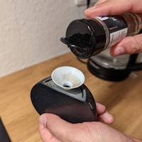 Salt & Pepper Sphere Shaker Set With Invisible Magnet - Thumbnail 4