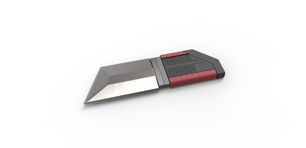 Mandalorian mini knife from The Book of Boba Fett TV series
