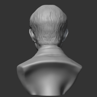 Salesman bust 3D print model - Thumbnail 7