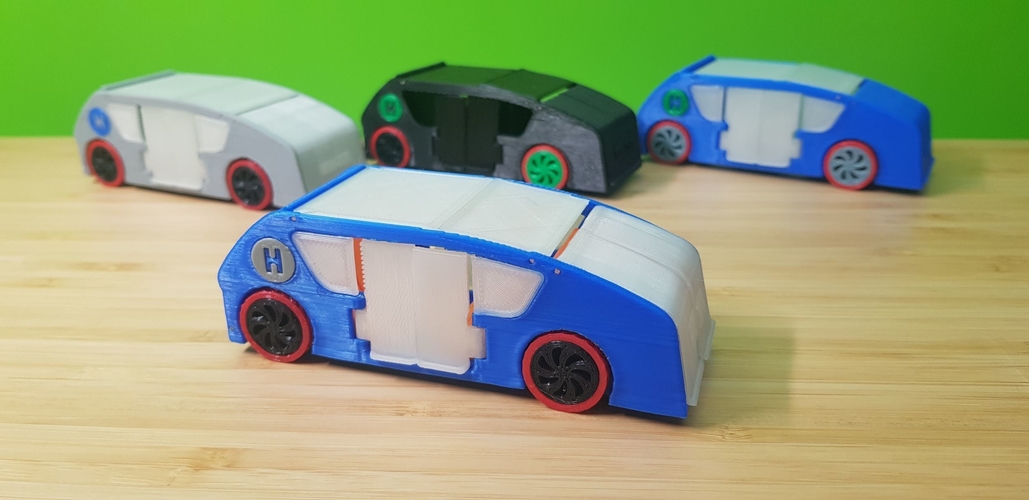 Autonomous Hydrogen Fuel Cell Concept Car “Autonomus“ 3D Print 471738