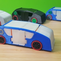 Small Autonomous Hydrogen Fuel Cell Concept Car “Autonomus“ 3D Printing 471738